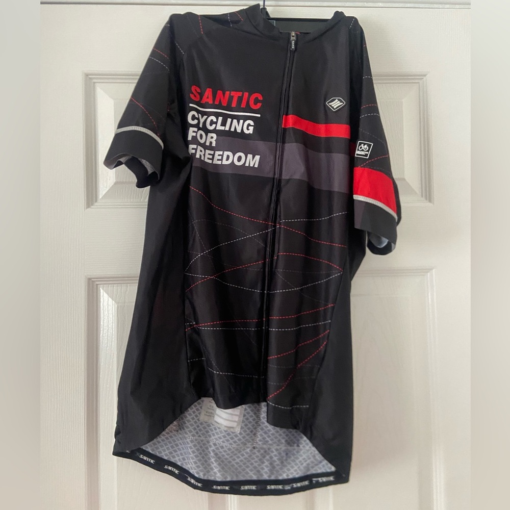 Santic Men’s Short-Sleeve Cycling Jersey